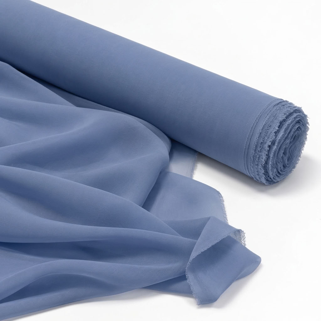 Chiffon Drapery Panel in Perry 1500 - fabric roll