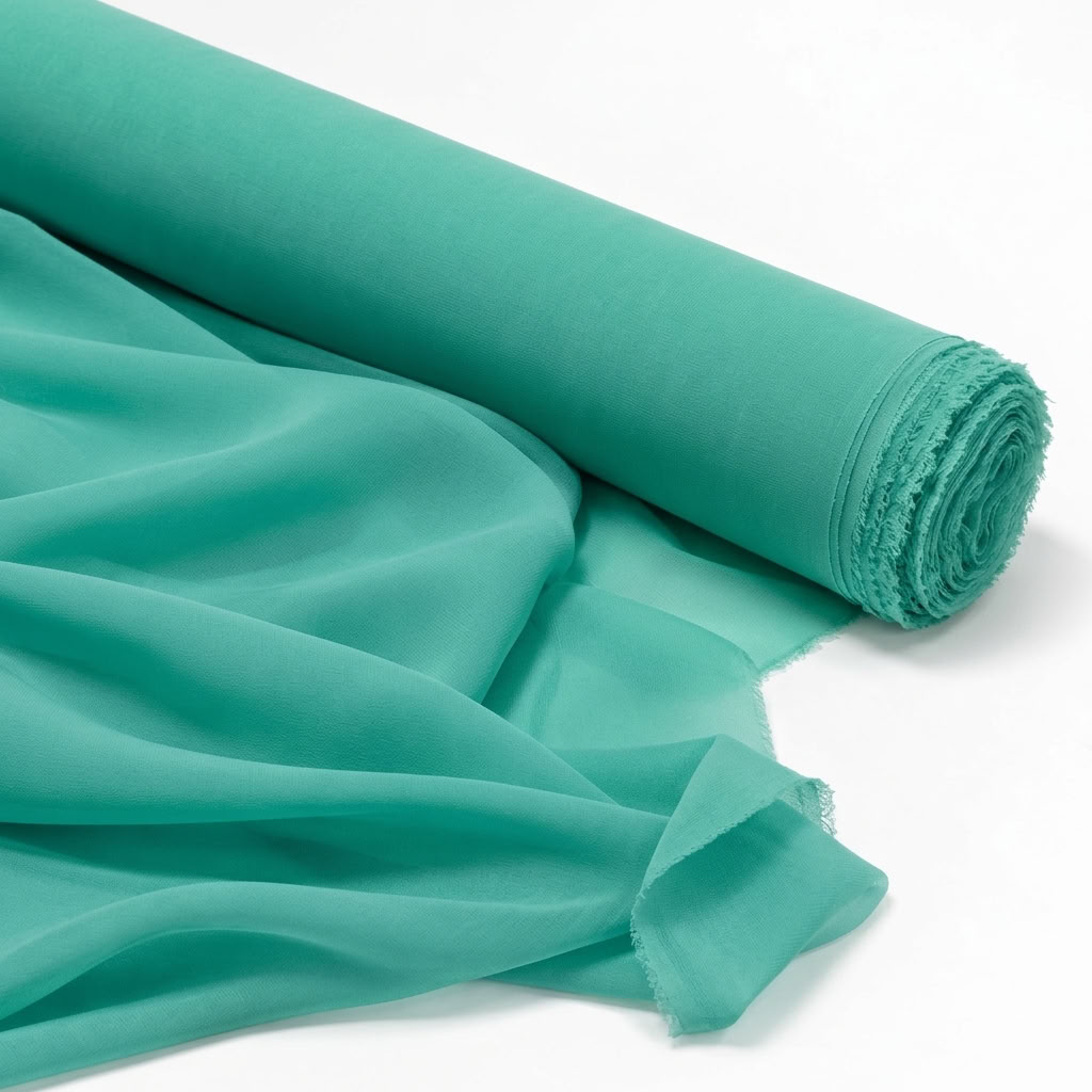 Chiffon Drapery Panel in Tiffany 2001 - fabric roll