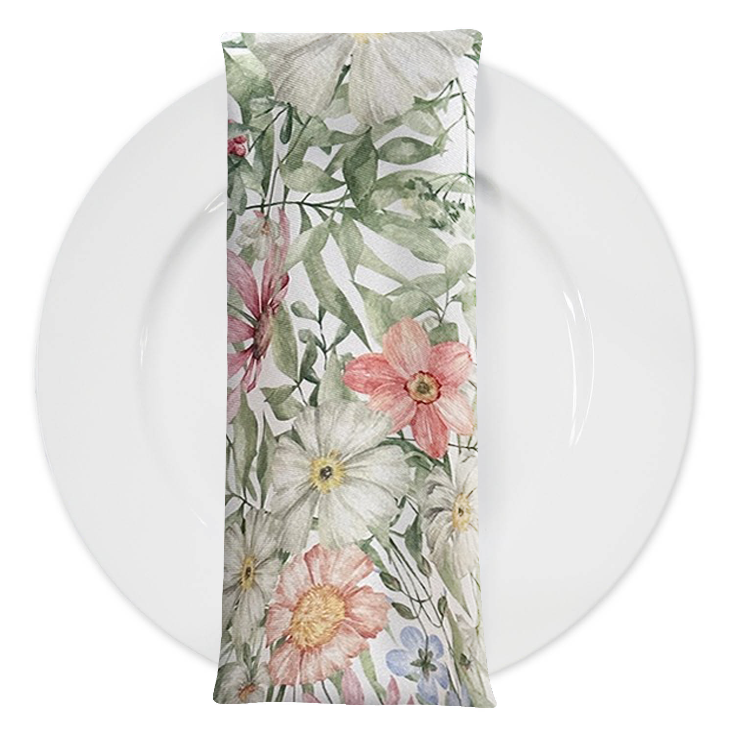 Garden Bliss (Poly Print) Table Napkin 04 Table Napkins Urquid Linen
