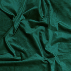 Luxury Plush Velvet Drapery Panel in Hunter Green