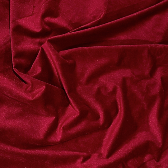 Luxury Plush Velvet Drapery Panel in Wine – Urquid Linen
