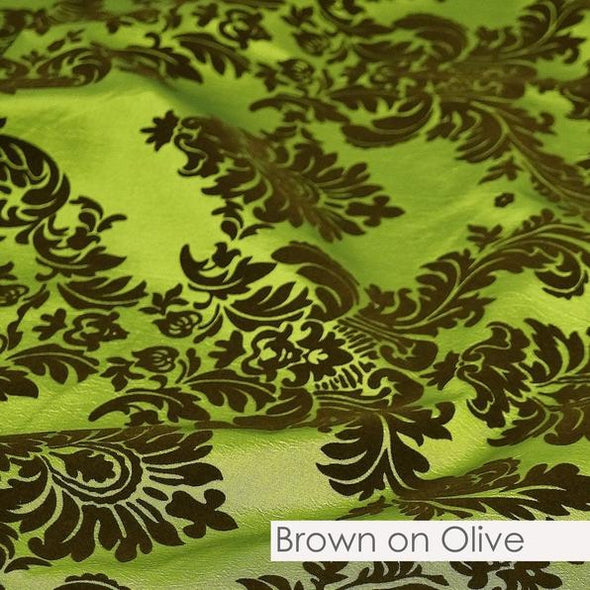 BROWN ON OLIVE