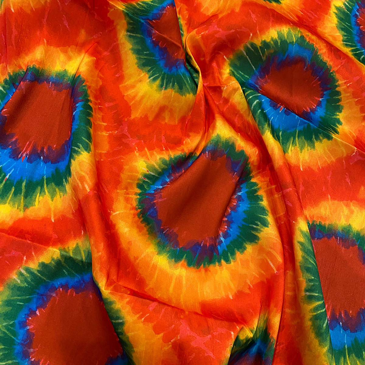 Tie-Dye Print (Dupioni)
