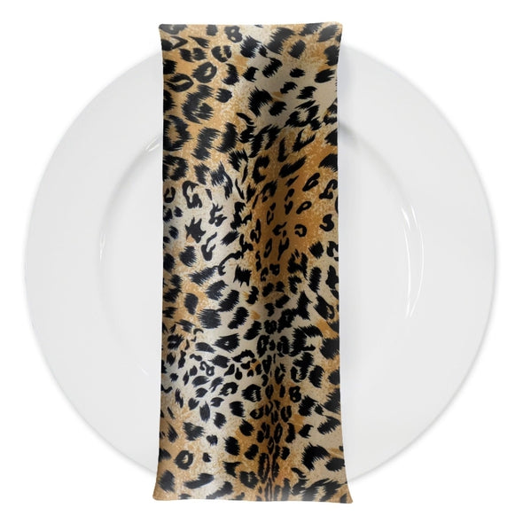 Animal Print Table Napkin in Tiger 04 Table Napkins Urquid Linen