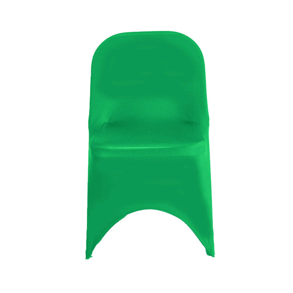 Spandex Folding Chair Cover in Emerald Green