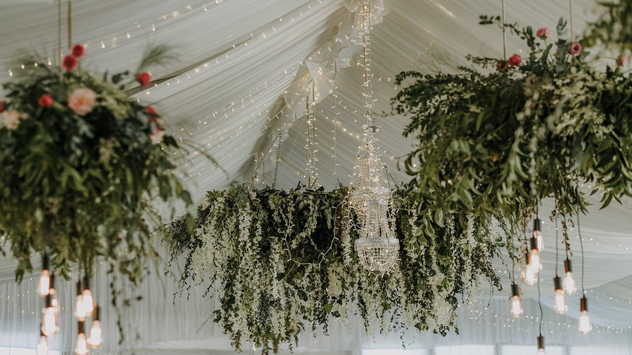 8 Magical Ways to Drape a Room for a Wedding