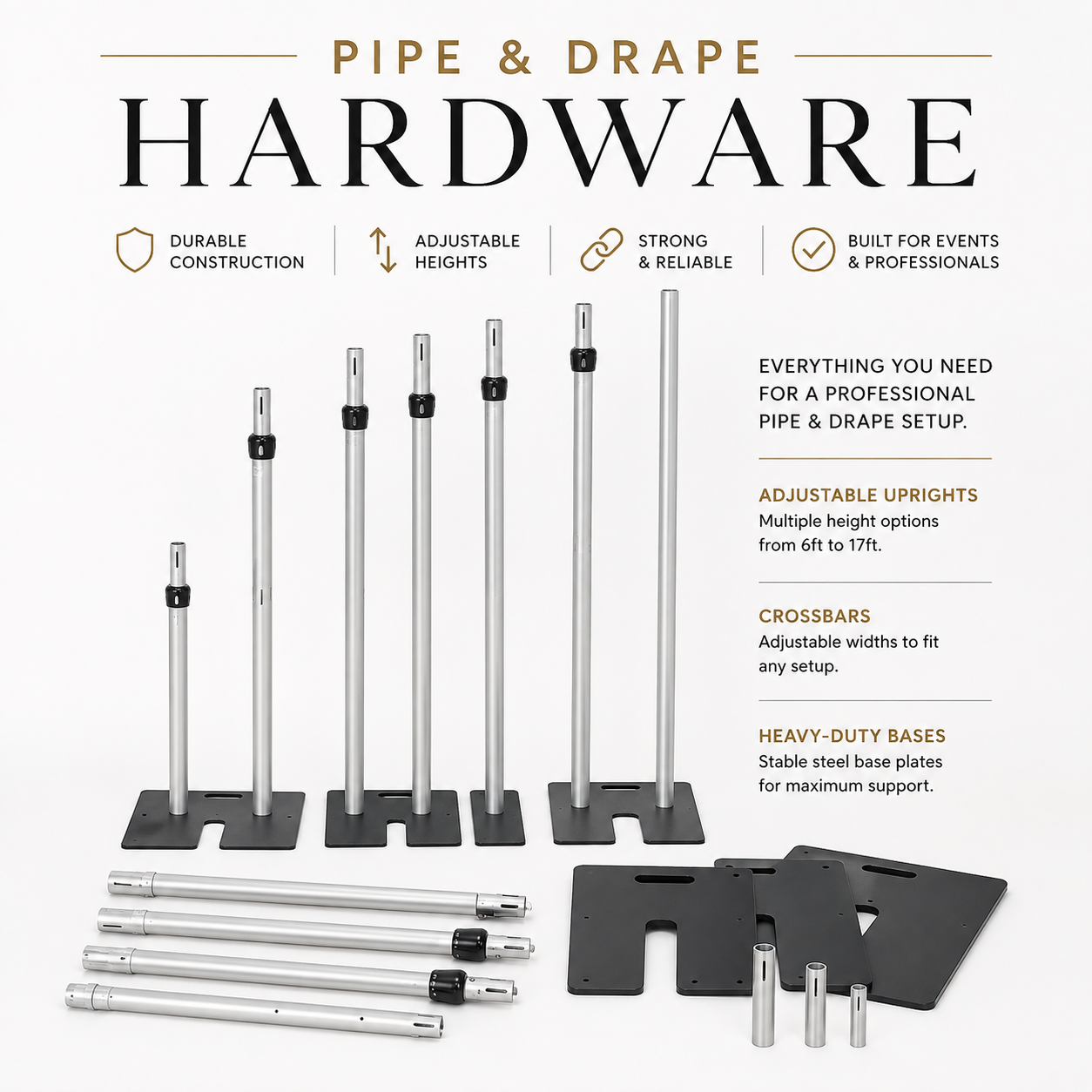 Pipe and drape catalog