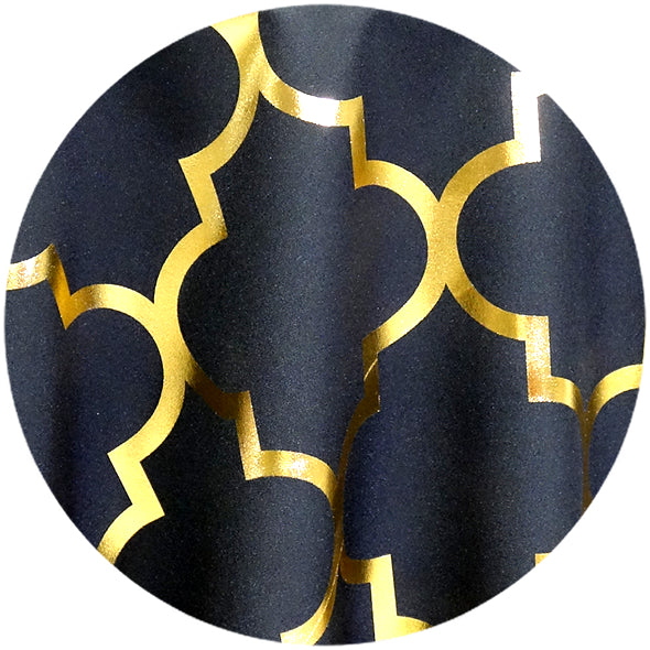 Shop Table Linens in Style: Metallic Prints – Urquid Linen