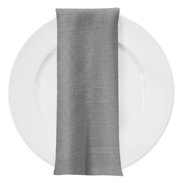 Buy Wholesale Table Dinner Napkins in Silver Urquid Linen