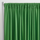 Interlock (Stretch) Drapery Panel in K/Green 3336 - hanging drapery