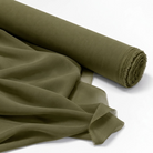 Chiffon Drapery Panel in Olive 1337 - fabric roll