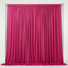 Interlock (Stretch) Drapery Panel in Fuchsia 1219 - fabric view 1