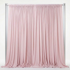 Interlock (Stretch) Drapery Panel in Pink 1156 - fabric view 2