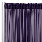 Chiffon Drapery Panel in Purple 1660 - hanging panel