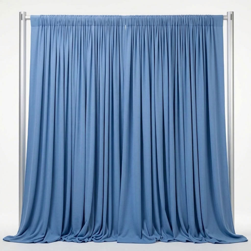 Interlock (Stretch) Drapery Panel in Perry 1500 - fabric view 1