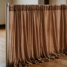 Chiffon Drapery Panel in Mocha 1771 - drapery view 2