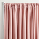 Interlock (Stretch) Drapery Panel in D/Rose 1159 - hanging drapery