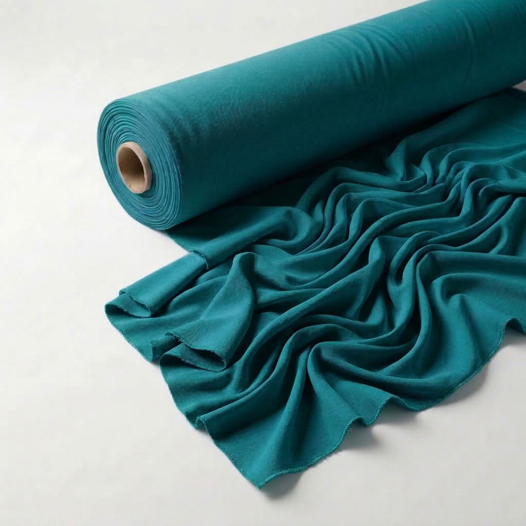 Interlock (Stretch) Wholesale Fabric in Jade/D 2001 - fabric roll