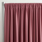 Interlock (Stretch) Drapery Panel in Rose/D 8177 - hanging drapery