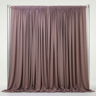 Interlock (Stretch) Drapery Panel in Mauve 1804 - fabric view 1
