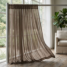 Chiffon Drapery Panel in Taupe/D 1184 - drapery view 2