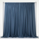 Interlock (Stretch) Drapery Panel in Slate/S 3222 - fabric view 1