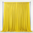 Interlock (Stretch) Drapery Panel in Lemon 3559 - fabric view 1