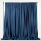 Interlock (Stretch) Drapery Panel in Wedgewood 1977 - fabric view 1