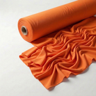 Interlock (Stretch) Drapery Panel in Tangerine 1408 - fabric roll