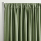 Interlock (Stretch) Drapery Panel in Sage/Green 1751 - hanging drapery