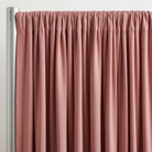 Interlock (Stretch) Drapery Panel in Rose/Dust 7662 - hanging drapery