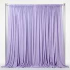 Interlock (Stretch) Drapery Panel in Lilac 1172 - fabric view 2