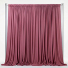 Interlock (Stretch) Drapery Panel in Rose/D 8177 - fabric view 2
