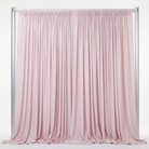 Interlock (Stretch) Drapery Panel in Pink 1155 - fabric view 2