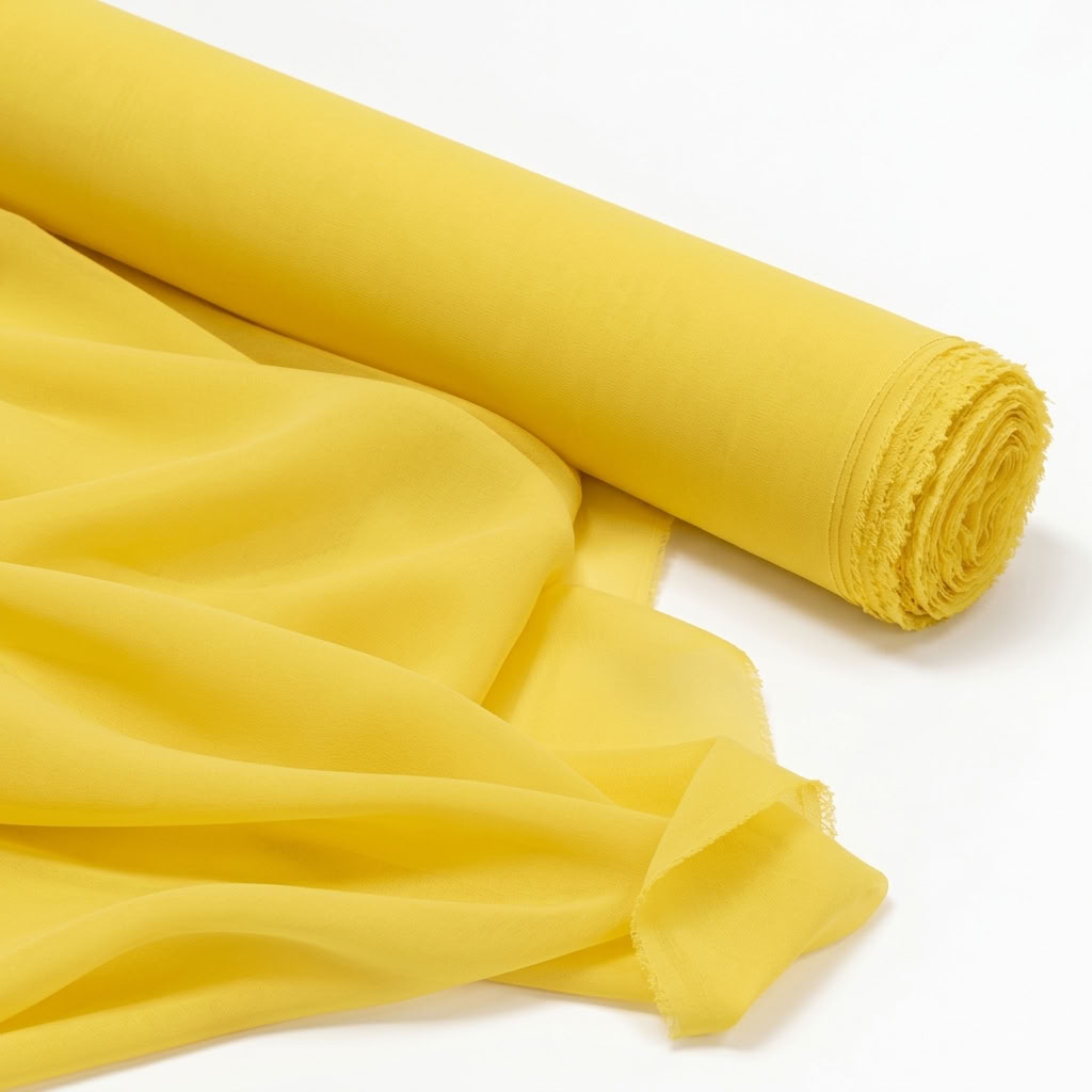 Chiffon Drapery Panel in Spa/Sorbet 615 - fabric roll