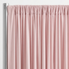 Interlock (Stretch) Drapery Panel in Pink 1156 - hanging drapery