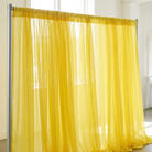 Chiffon Drapery Panel in Spa/Sorbet 615 - drapery view 1