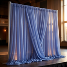 Chiffon Drapery Panel in Perry 1500 - drapery view 7