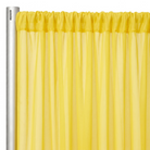 Chiffon Drapery Panel in Spa/Sorbet 615 - hanging panel