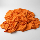 Interlock (Stretch) Drapery Panel in Tangerine 1408 - fabric detail 2