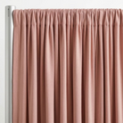 Interlock (Stretch) Drapery Panel in D/Rose 1161 - hanging drapery