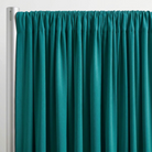 Interlock (Stretch) Drapery Panel in Jade/D 2001 - hanging drapery