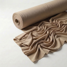 Interlock (Stretch) Drapery Panel in Mocha/L 1385 - fabric roll