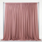 Interlock (Stretch) Drapery Panel in D/Rose 1161 - fabric view 1