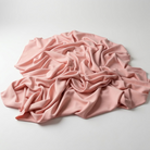 Interlock (Stretch) Drapery Panel in Rose Powder 1818 - fabric detail 2