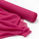Chiffon wholesale fabric in Fuchsia 1220 - fabric roll