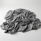 Interlock (Stretch) Wholesale Fabric in Gray 3217 - piled fabric view