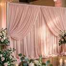 Chiffon Drapery Panel in D/Rose 1160 - drapery view 6