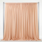 Interlock (Stretch) Drapery Panel in Peach 1176 - fabric view 1