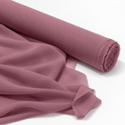 Chiffon Drapery Panel in Mauve 1271 - fabric roll